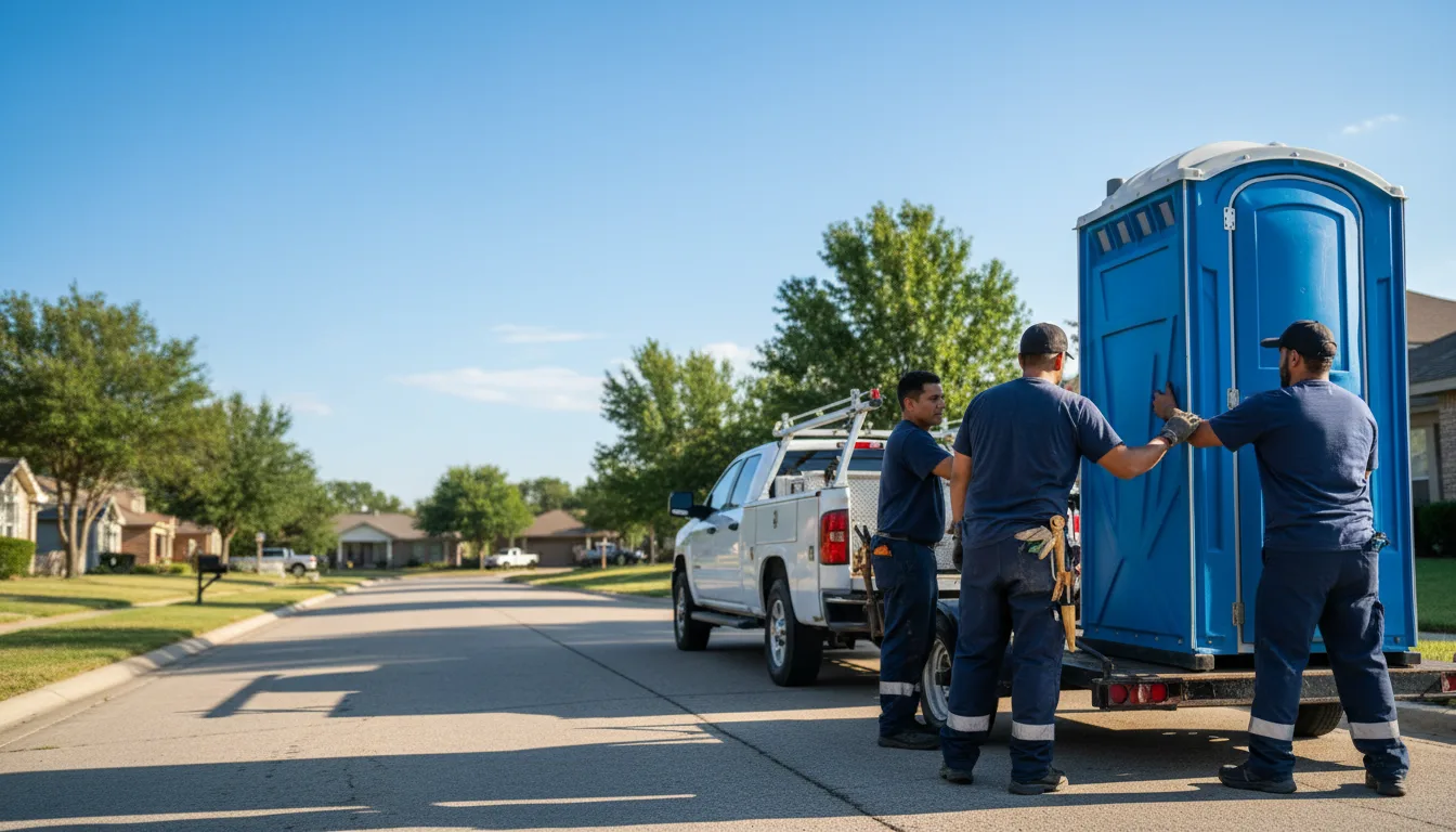 Portable Toilet Rental in Homer, LA near me